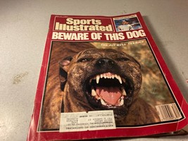 July 27 1987 Sports Illustrated Magazine The Pit Bull Terrier Beware of This Dog - £7.85 GBP