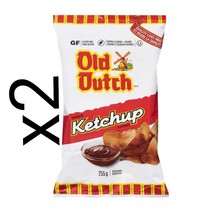 2 x Bags Of Old Dutch Ketchup Potato Chips Size 235g Each From Canada - £22.42 GBP