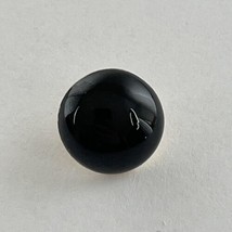 St John Collection Black Gold Raised Round Replacement Button NO Logo Sh... - $9.00