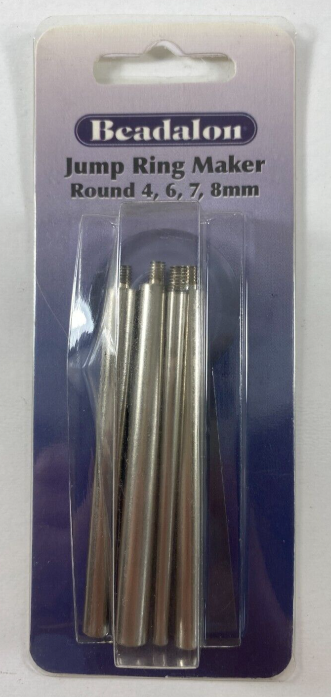 Beadalon Round Jump Ring Maker 4 6 7 8 mm NEW - $15.83