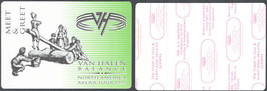 Van Halen OTTO Cloth Meet and Greet Pass from the 1995 Balance North America... - £4.71 GBP