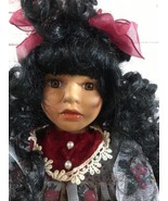 DAN DEE Collector&#39;s Choice Porcelain &amp; Cloth Sitting Music Box Doll - $39.13 CAD