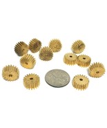 12pc TRADESHIP Japan 1/24 1/32 Slot Car 20T BRASS PINION GEAR 078 Axle S... - $169.99 MXN