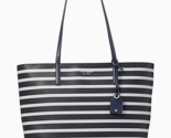 New Kate Spade Janie Medium Tote handbag Leather Night Cap / Rainy Day - £82.57 GBP