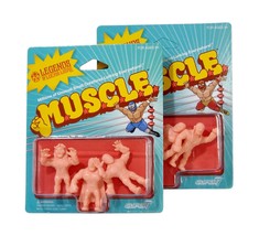 NEW 2-pks Super 7 Legends of Lucha Libre M.U.S.C.L.E. Figures Wave 1 Packs A &amp; B - £14.48 GBP