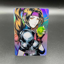 Jessie Custom Waifu Card Final Fantasy 7 Rare TCG Carddass Masters - £11.10 GBP