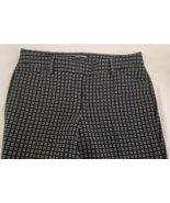Express Design Studio Editor Black &amp; White Window Pane Dress Pants Size 8L - $14.84