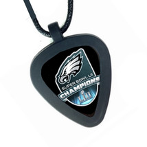 Philadelphia Eagles Super Bowl Pickbandz Mens Womens Real Guitar Pick Necklace - £9.96 GBP