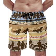 Mondxflaur Men&#39;s Swim Trunks with Pockets Quick Dry Swim Shorts Bathing Suit  - £17.34 GBP