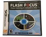 Flash Focus: Vision Training in Minutes a Day Nintendo DS 2007 Complete - $9.03