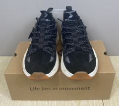 Milazzo Men&#39;s Fashion Sneakers Retro Color Blocked Walking Shoe BLACK SI... - £55.98 GBP