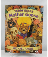 Teddy Bears&#39; Mother Goose Hague, Michael First Edition 2001 Printe in Ho... - $19.46