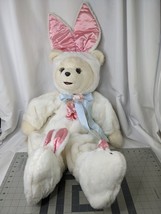 Tilly Collectibles Cream Bear Plush Easter Rabbit Bunny Costume Decoration 30 In - $99.95