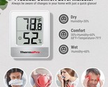 ThermoPro TP49W Digital Hygrometer Indoor Thermometer Humidity Meter (C2) - $6.99