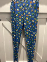 LULAROE LLR TALL&amp;CURVY LEGGINGS ST PATRICKS DAY THEMED #703 - £32.32 GBP