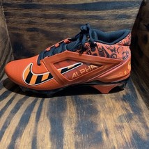 Nike Alpha Menace Pro 4 NRG Orange Football Cleats FQ3984 600 Mens Size 11 - $1,079.91 MXN