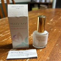 Mary Kay­ Color Shield Nail Polish French White .5 oz #5745 NOS Open box - £10.78 GBP