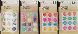 Theme Top Push Pins Display Boards 12/Pk, Select: Day, Month, Priority, Emotion - $2.99