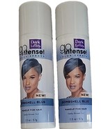 Two (2) ~ Dark &amp; Lovely ~ BOMBSHELL BLUE ~ Spray On ~ Wash Out ~ Hair Ma... - £14.71 GBP