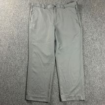 PGA Tour Pants Mens 40x30 Gray Golf Slacks Tapered Leg 100% Polyester - $328.82 MXN