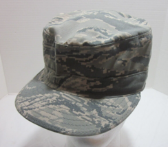 Air Force Digital Cammo Fitted 7 3/4 Utility Cap Hat Military Issue Cap - $9.99