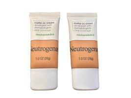 NEUTROGENA MATTE CC CREAM 2 PACK 1.0 OZ EACH GINGER BRAND NEW - $11.87