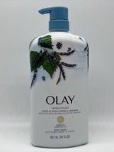 Olay Fresh Outlast Body Wash with B3 Plus Birch Water and Lavender 30.0 fl oz - £9.24 GBP