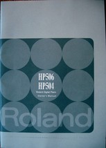 Roland HP506 HP504 Digital Piano Original Users Owner&#39;s Manual Book - $24.74