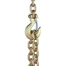 VEVOR Binder Chain G80 Tie Down Tow Chain with Hook 3/8" x 2.9' 2 Pack 7100 lbs - $1,283.21 MXN