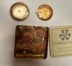 NEW Vintage 1960&#39;s 50&#39;s Benrus Men&#39;s Watch Gold Dial Movement PARTS LOT ... - $642.79 MXN