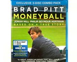 Moneyball (3-Disc Blu-ray/DVD, 2012, Widescreen) Like New !   Brad Pitt - $12.18