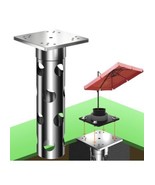 4smile In-ground umbrella base, stainless steel - In-ground umbrella hol... - €54,35 EUR