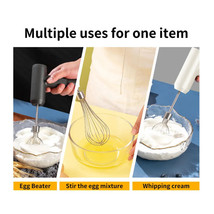 Wireless Electric Food Mixer with 3 Speeds - Portable Egg Beater for Baking - $16.34+