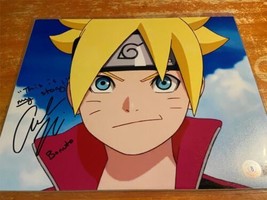 Naruto Boruto Amanda Miller Autograph 8 x 10 Print Bam Anime W/COA Becke... - £20.58 GBP