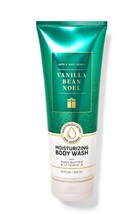 NEW Vanilla Bean Noel Moisturizing Body Wash 10oz Bath &amp;Body Works W/She... - $12.61