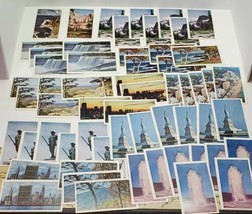 Vtg American Scene Collection Oil Company 1969 Souvenir Postcard Lot of 50+ USA - £22.77 GBP