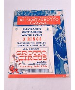 ✅ Circus Program 1958 Al Sirat Grotto Souvenir Magazine Vintage - £14.07 GBP