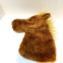 Rare Vintage Gospel Light 2001 Plush Horse Head Hand Puppet Stuffed 10 X 9&quot; - £20.31 GBP
