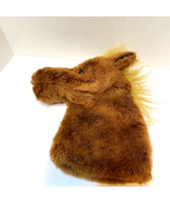 Rare Vintage Gospel Light 2001 Plush Horse Head Hand Puppet Stuffed 10 X 9&quot; - £20.03 GBP