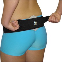 Pro-Tec Athletics SI Back Belt with Compression Pad (Small) Clear - £31.16 GBP