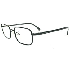 Ermenegildo Zegna Eyeglasses Frames VZ3005 COL.531 Black Gray Square 50-18-135 - £29.61 GBP
