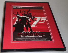 Die Another Day Japanese Framed 11x14 Repro Poster Display Pierce Brosnan - £27.21 GBP