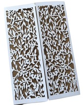 50pcs Pearl white Laser Cut invite Cards,laser cut Wedding Invitations cards - £47.58 GBP
