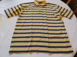 Chesterfield Men&#39;s Short Sleeve Polo Shirt Size XL xlarge Striped **Spot... - £12.13 GBP