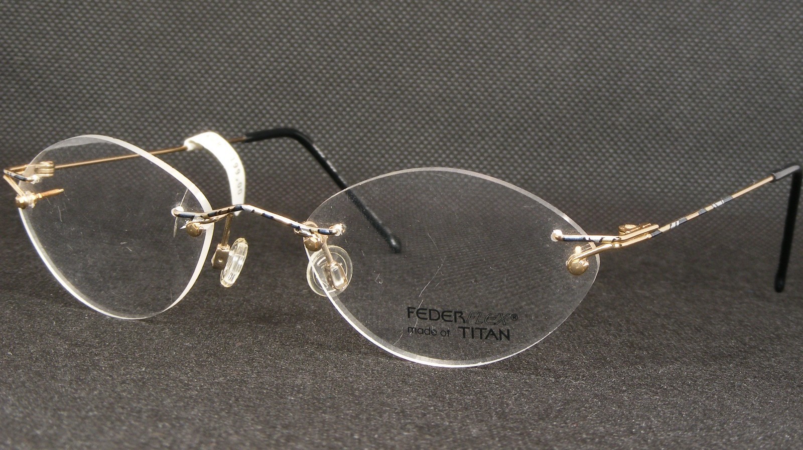 REDERFLEX 500 002 Or/Multicolore Unique Rare de Luxe Lunettes Titan 50-1... - $115.82