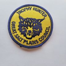 Vintage BSA Trophy Hunter Great Salt Plains Council Boy Scout Patch - £4.50 GBP