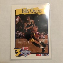 Billy Owens 1991 NBA Hoops NBA Draft #3 ROOKIE CARD #49 - $1.25