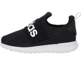 adidas Infant Lite Racer Adapt 4.0 Shoe Black/White GW2778 - $20.00