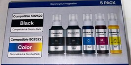 Ink Compatible 502 522 (Not Sublimation Ink) 5 Pack OB - $28.71