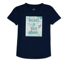 Wonder Nation Girls Believe In Your Beauty S/S T-Shirt Sz S 6-7 - £9.58 GBP